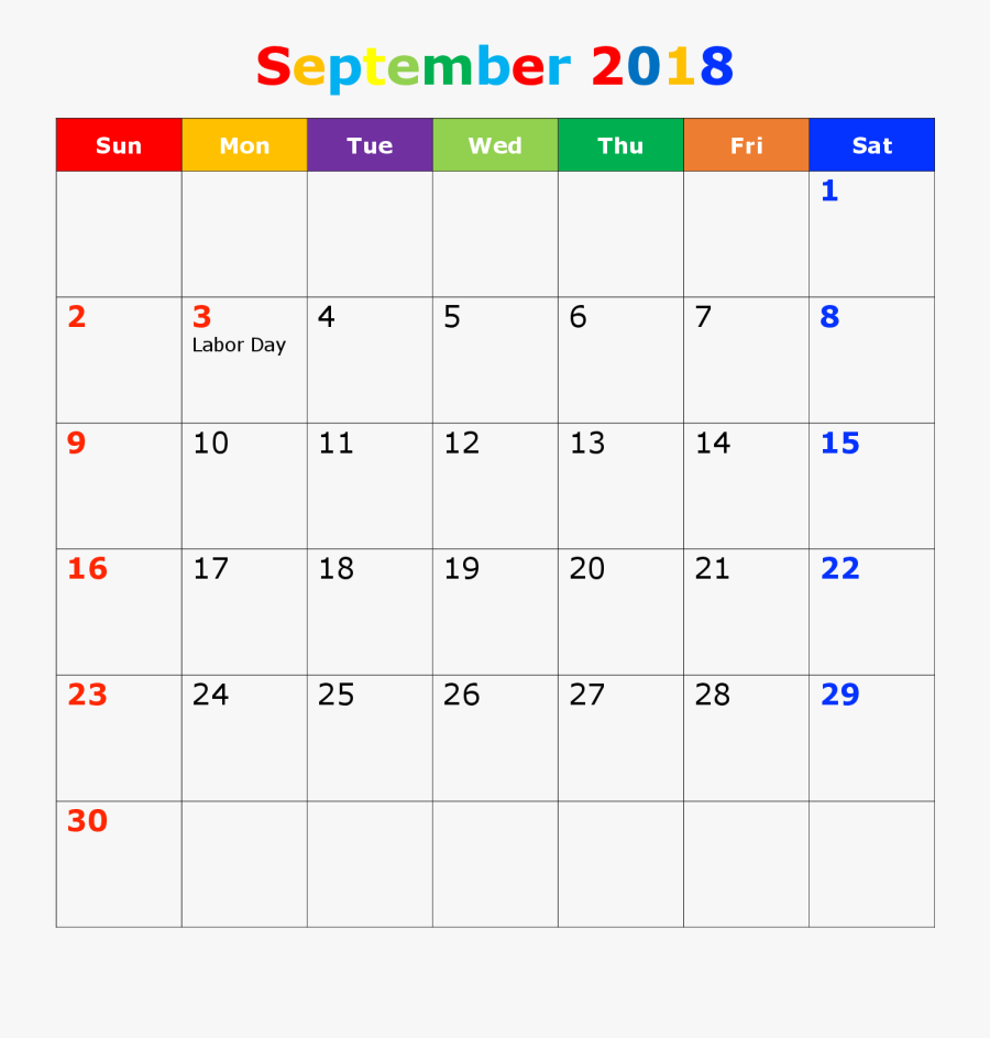 Calendar Date 0 July Month - July 2018 Calendar Png, Transparent Clipart