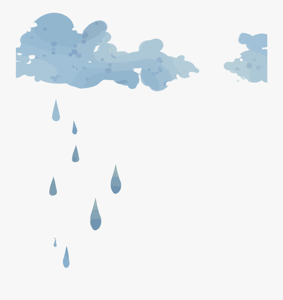 Cloud Icon Clouds Transprent Png Free - Clouds With Rain Png, Transparent Clipart