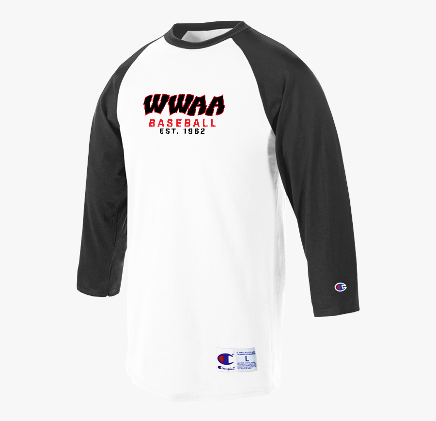 Baseball Clipart Raglan - Long-sleeved T-shirt, Transparent Clipart