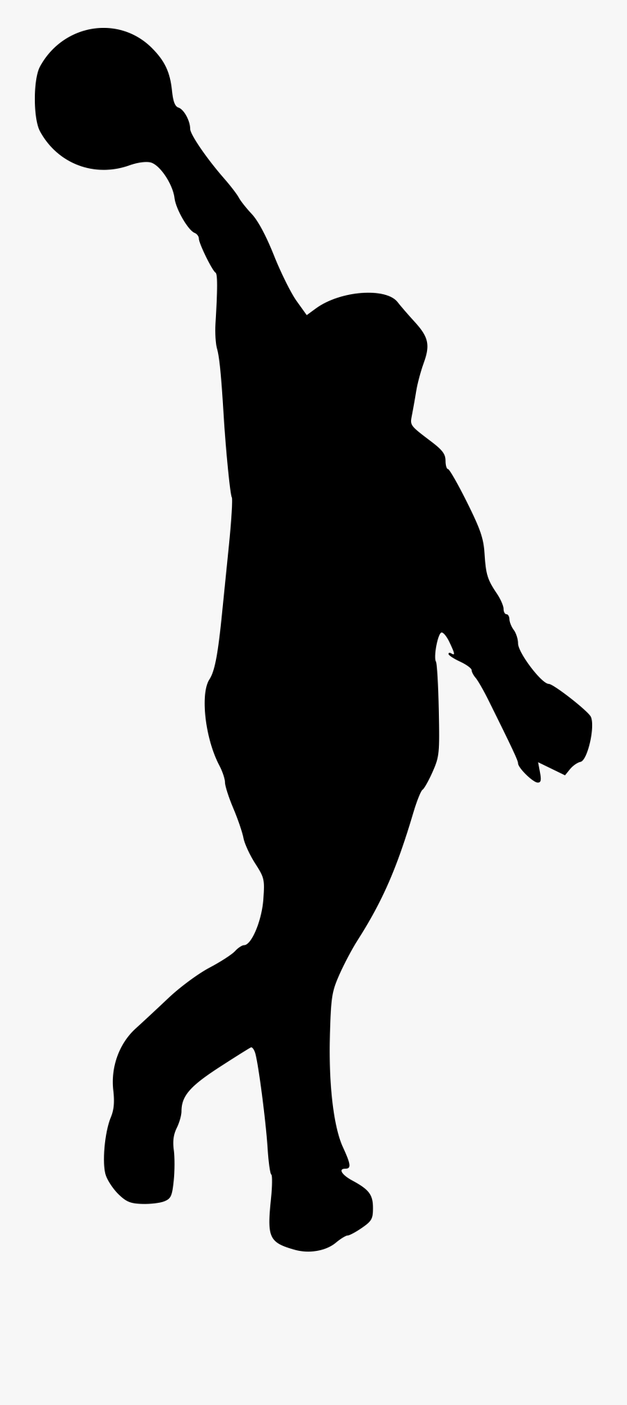 Transparent Bowling Silhouette, Transparent Clipart