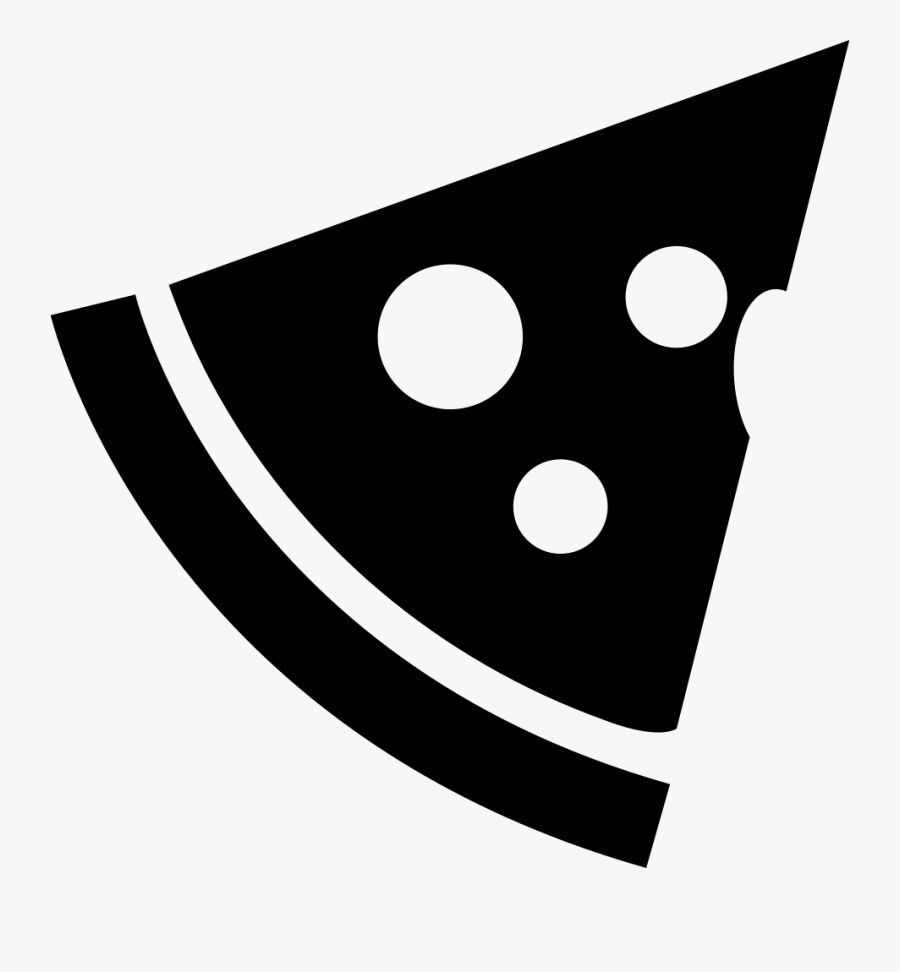 Transparent Pizza Icon Png - Slice De Pizza Vector, Transparent Clipart