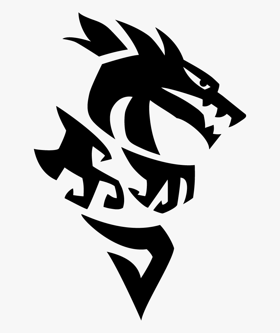 Dragonlogo - Round Rock Dragon Band Logo, Transparent Clipart