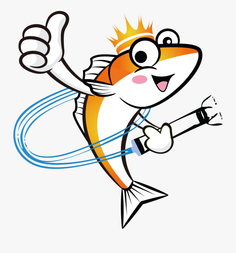 Fish Thumbs Up Clip, Transparent Clipart