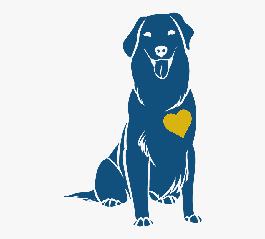 Heart, Of, Gold, Canine, Dog, Trainer, Training, Connecticut, - Dog Catches Something, Transparent Clipart