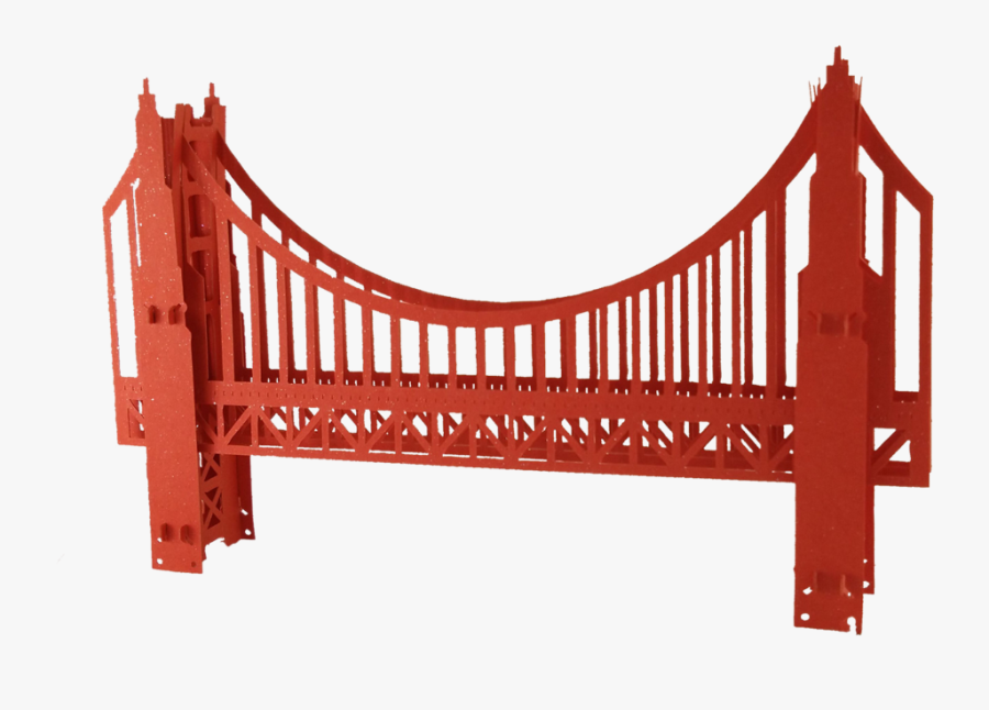 Transparent Free Golden Gate Bridge Clipart - Golden Gate Bridge, Transparent Clipart