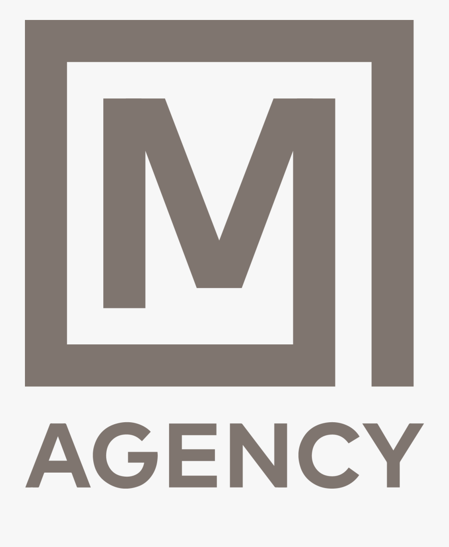 M Agency Logo, Transparent Clipart