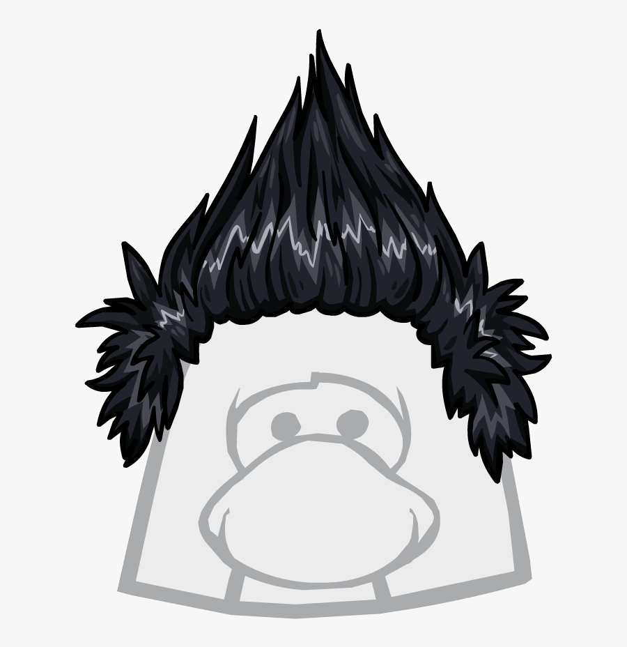 Club Penguin Wiki - Cabelo Club Penguin, Transparent Clipart