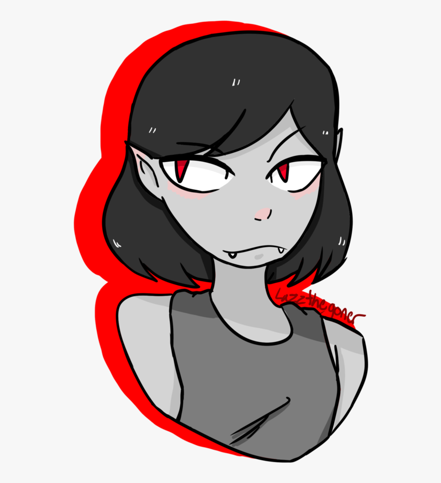 Marceline"s Gay Haircut By Lazzthegoner - Cartoon, Transparent Clipart