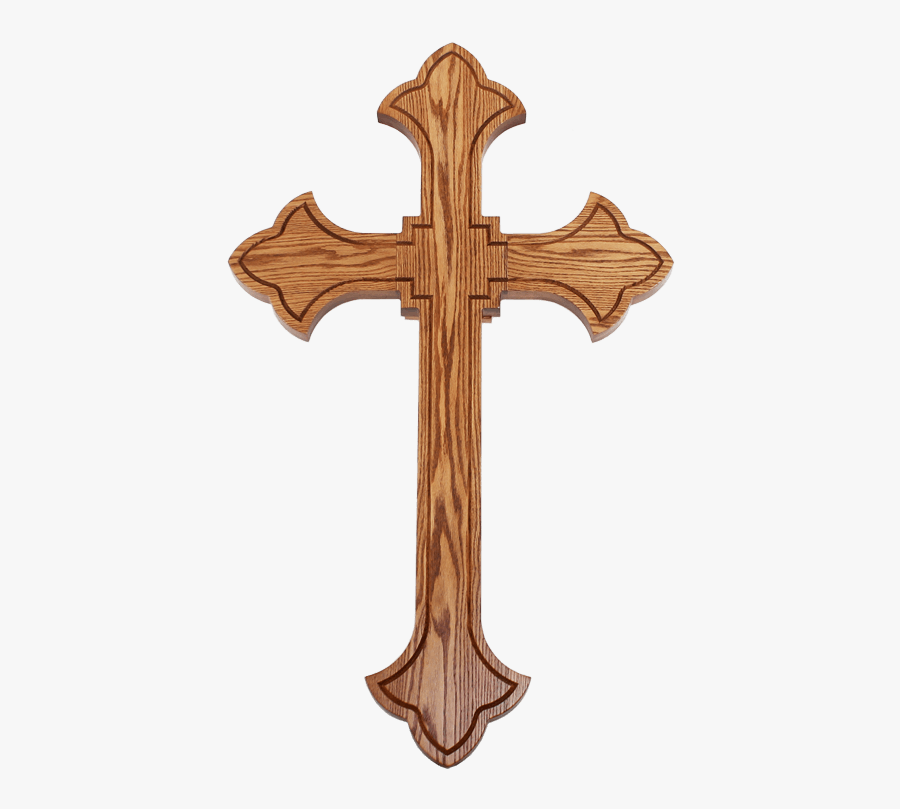 Wall Mounted Wood Cross - Cross, Transparent Clipart