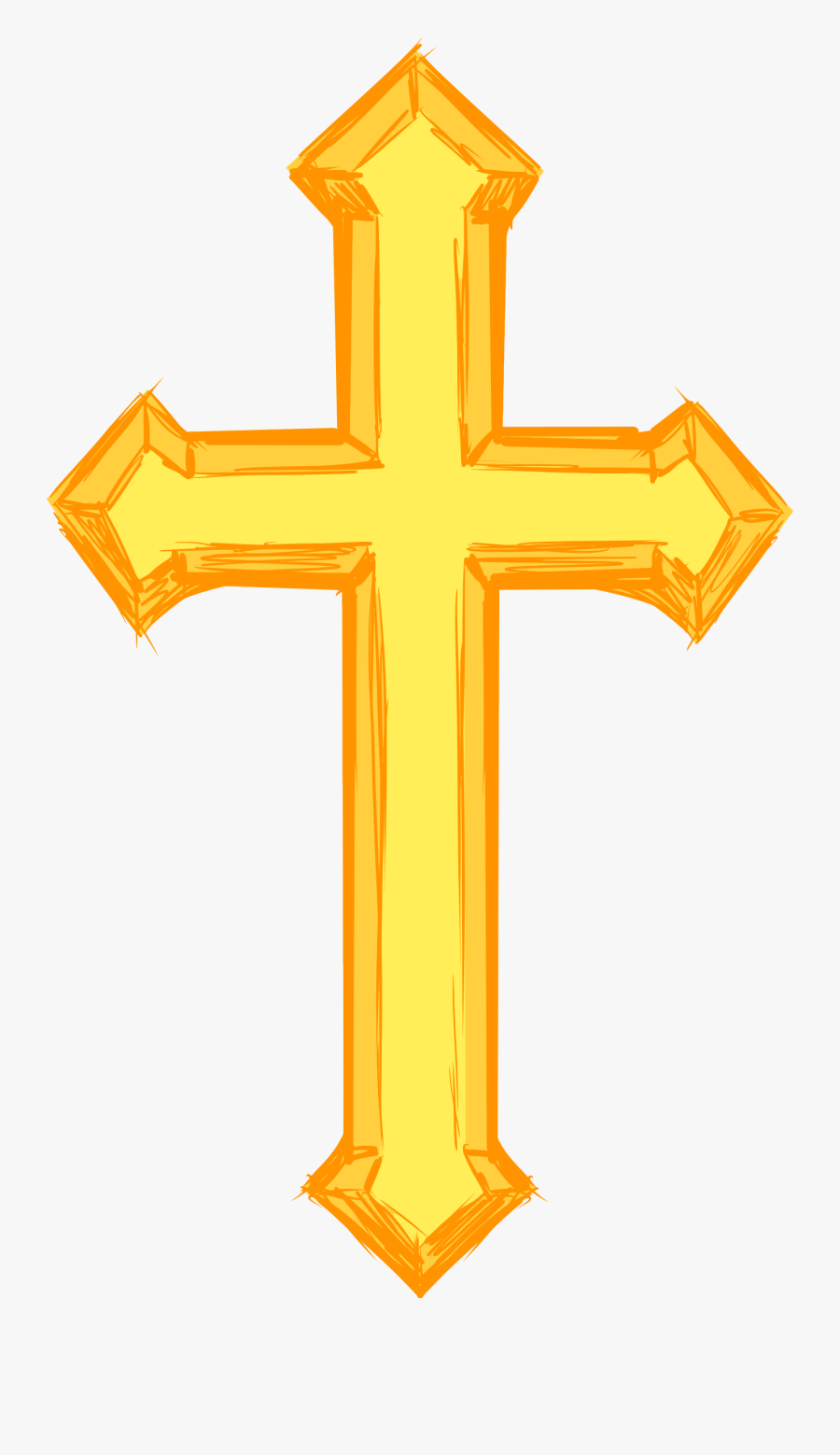Christian Cross Crucifix Adult Support Group Christianity - Cross Image In Colour, Transparent Clipart