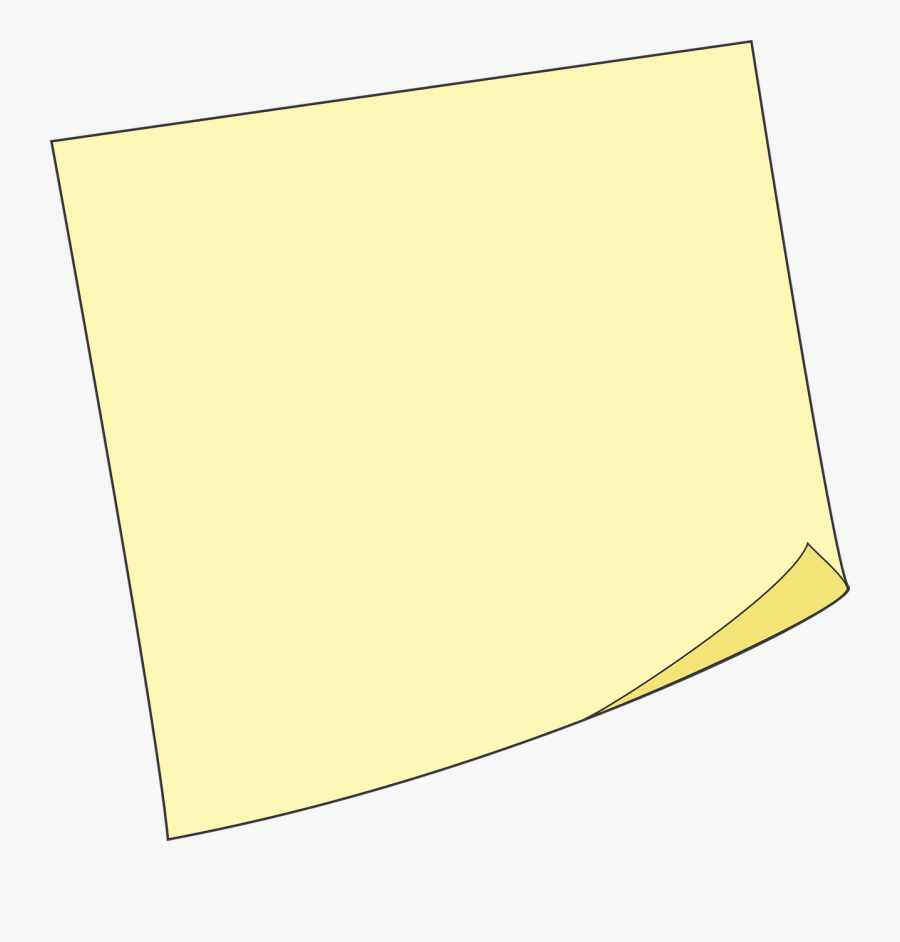 Post It Post-it Sticky Note Free Picture - Png Sticky Note Note Blank, Transparent Clipart