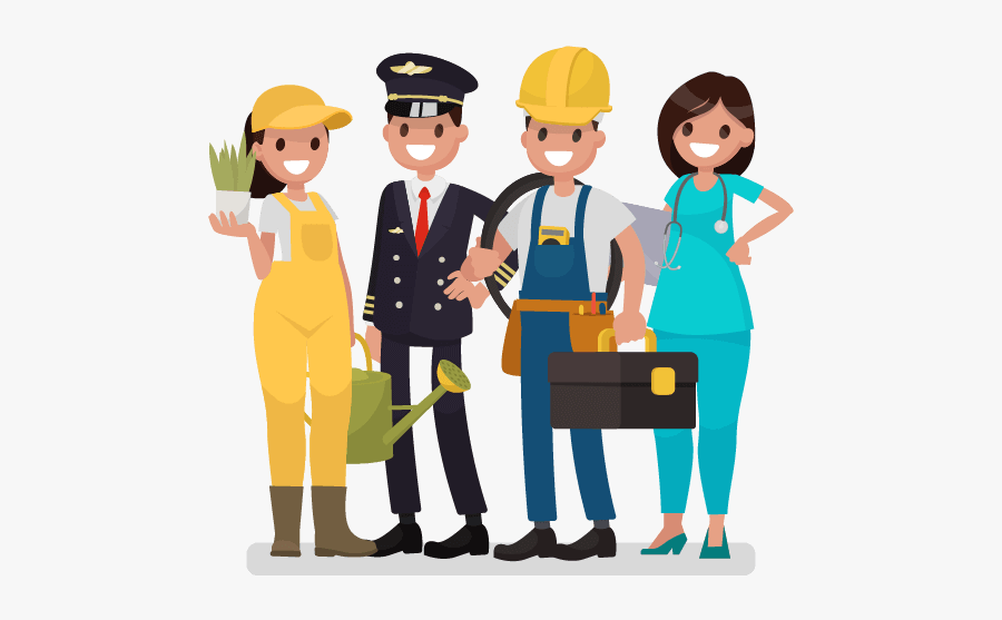 Employed People Icon - Jobs Clipart, Transparent Clipart