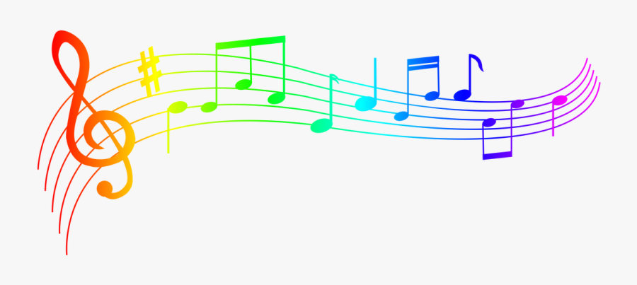 Picture - Colorful Music Note Png, Transparent Clipart