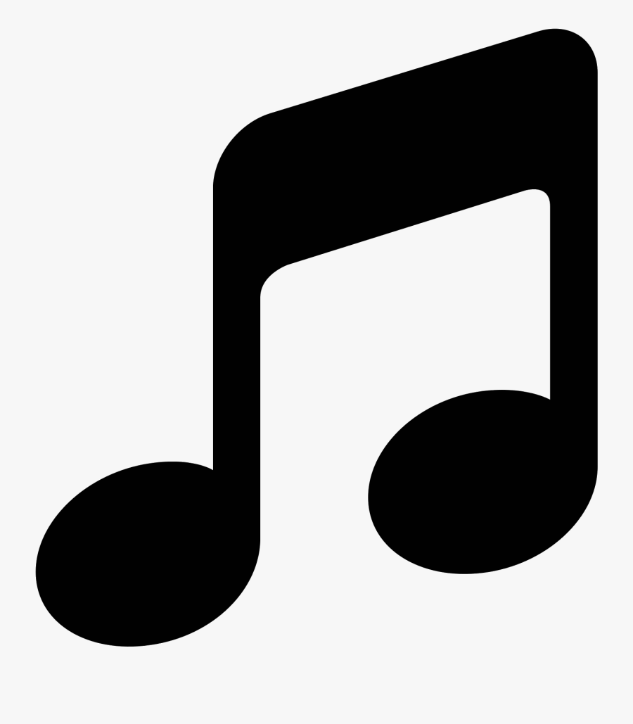 Icon Free Download Png - Singular Music Notes, Transparent Clipart