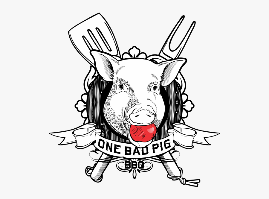 One Bad Pig Bbq That"s One Bad Pig - Bad Pig, Transparent Clipart