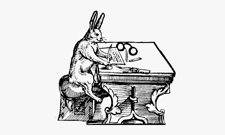 Rabbit - Cartoon, Transparent Clipart