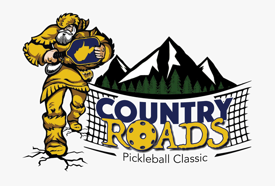 Country Roads Pickleball Classic - Illustration, Transparent Clipart