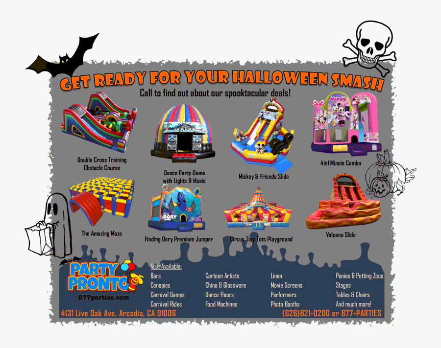 Party Pronto"s Spooktacular Deals For Halloween, Transparent Clipart