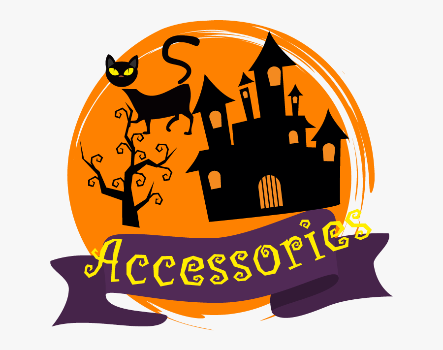 Accessories - Halloween Vector Hd Free, Transparent Clipart