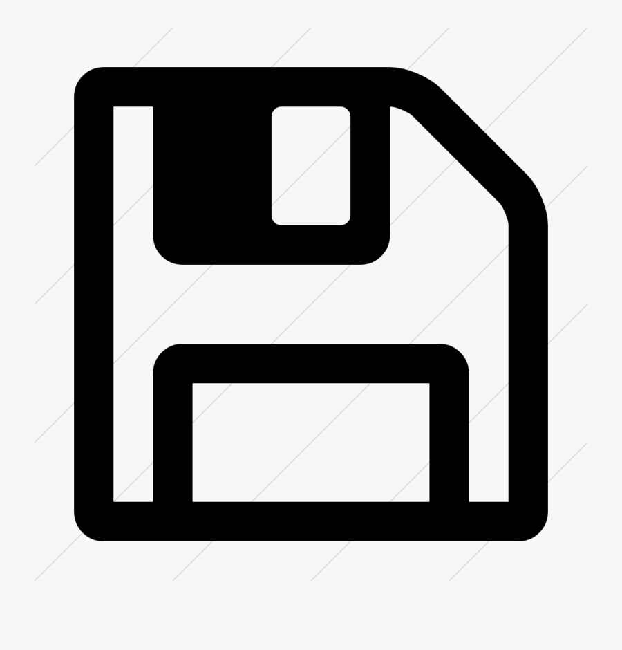 Floppy Disc Icon Png Clipart , Png Download - Floppy Disk Icon, Transparent Clipart