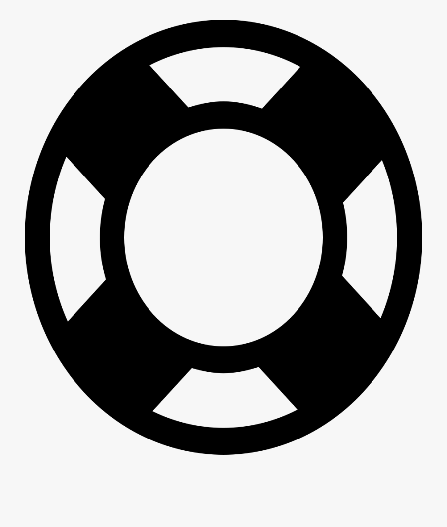 Lifesaver - Groupme Icon Black, Transparent Clipart