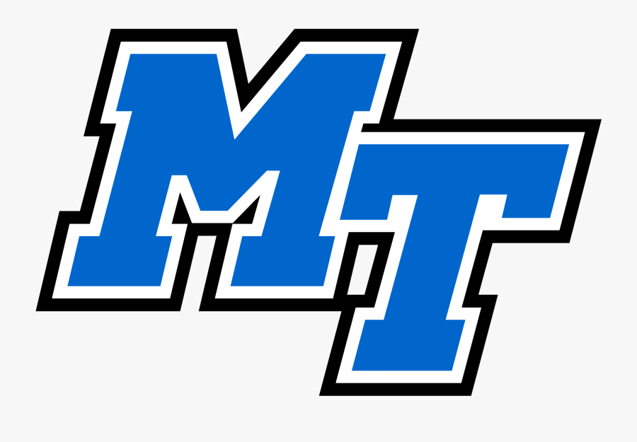Defend Clemson 450-499 - Middle Tennessee State University Logo, Transparent Clipart