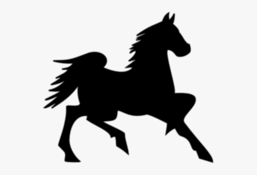 Tennessee Walking Horse Mustang Clydesdale Horse Foal - Running Horse Silhouette Png, Transparent Clipart