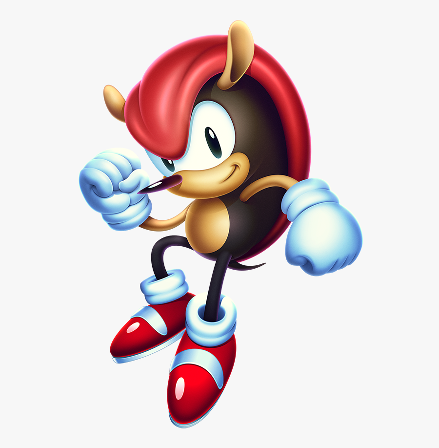 Cartoon Fictional Character - Sonic Mania Plus Mighty, Transparent Clipart