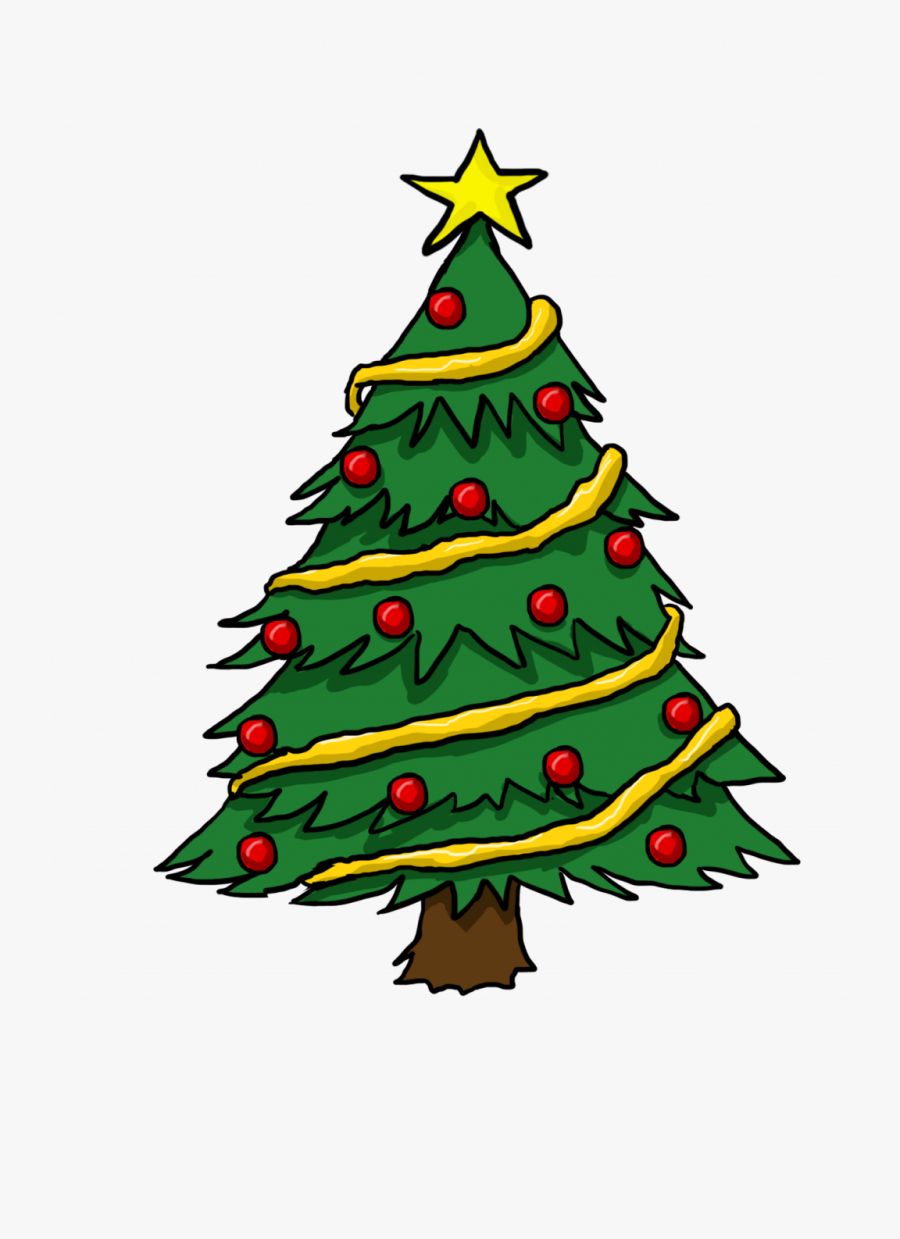 Cliparts For Free Download Evergreen Clipart Tree Cutout - X For Xmas ...