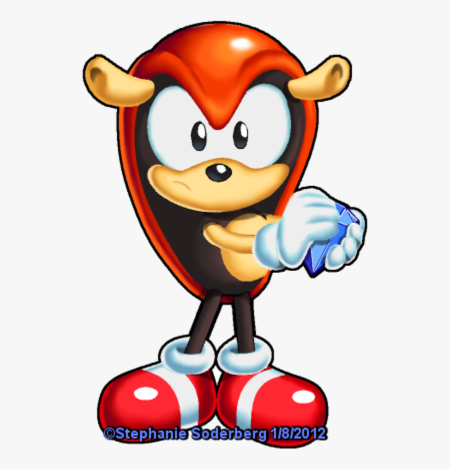Stephaniersoderberg 1/8/2012 Knuckles - Mighty The Armadillo Classic, Transparent Clipart