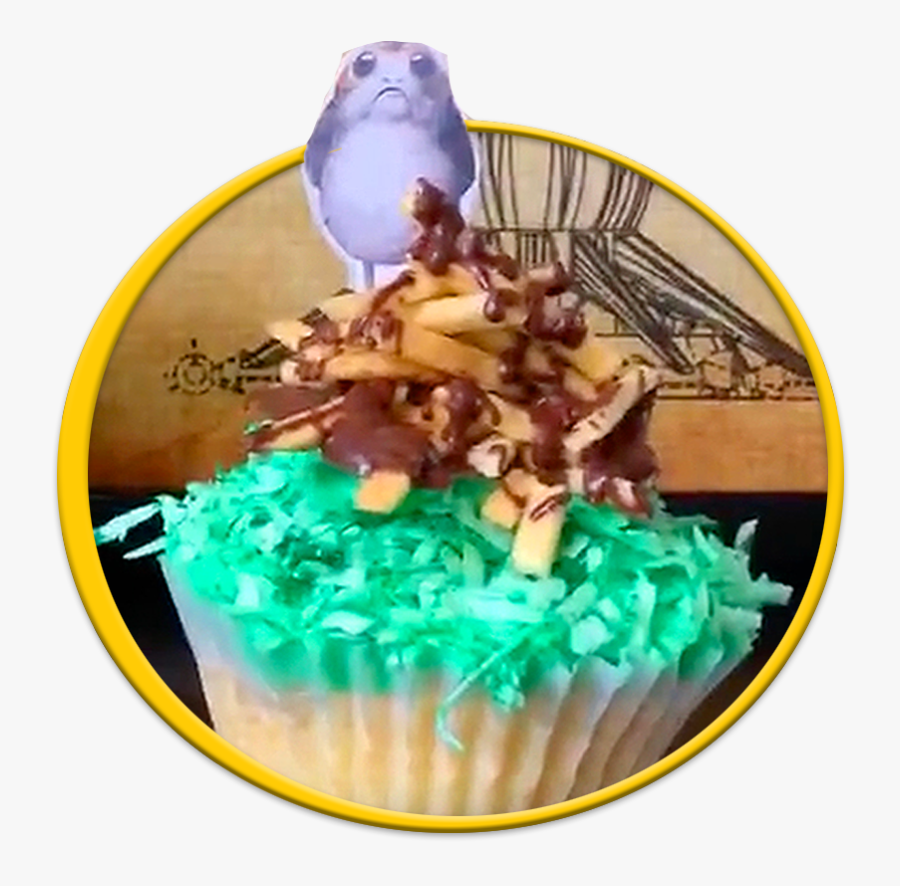 Star Wars Porg Cupcakes - Birthday Cake, Transparent Clipart