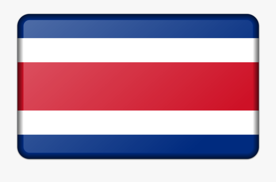 Flag Of Costa Rica - Flag Costa Rica Png, Transparent Clipart