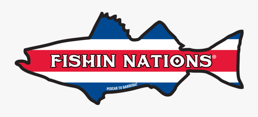 Costa Rica Fishin Nations Sticker, Transparent Clipart