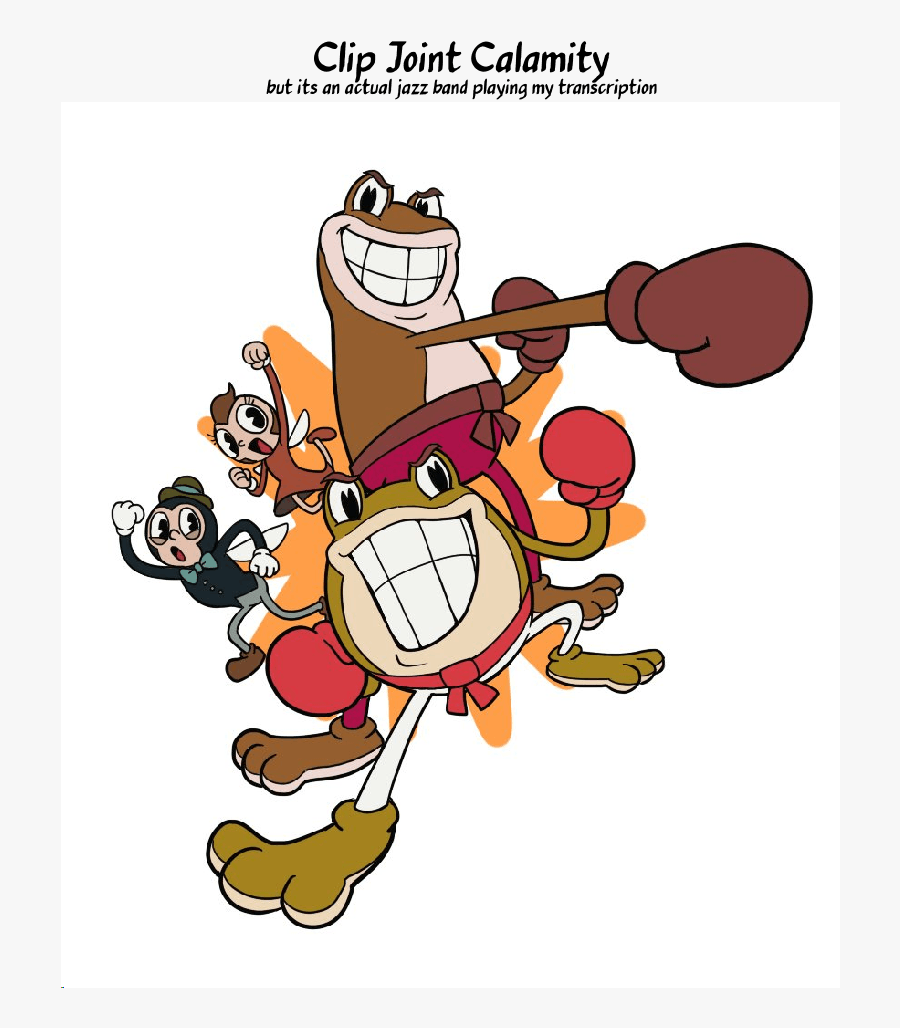 Cuphead Clip Joint Calamity, Transparent Clipart