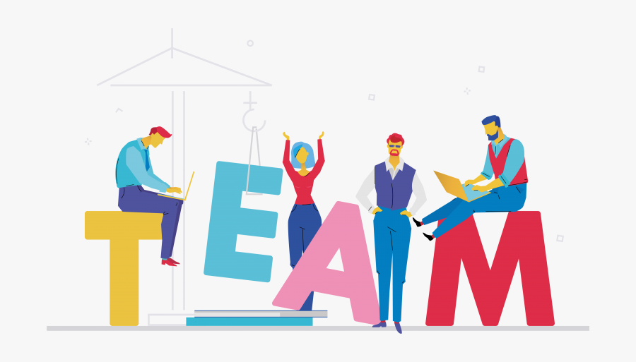 Team - Illustration, Transparent Clipart