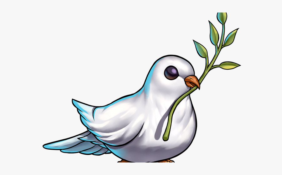 Transparent Pigeon Clipart - Paloma De La Paz Png, Transparent Clipart