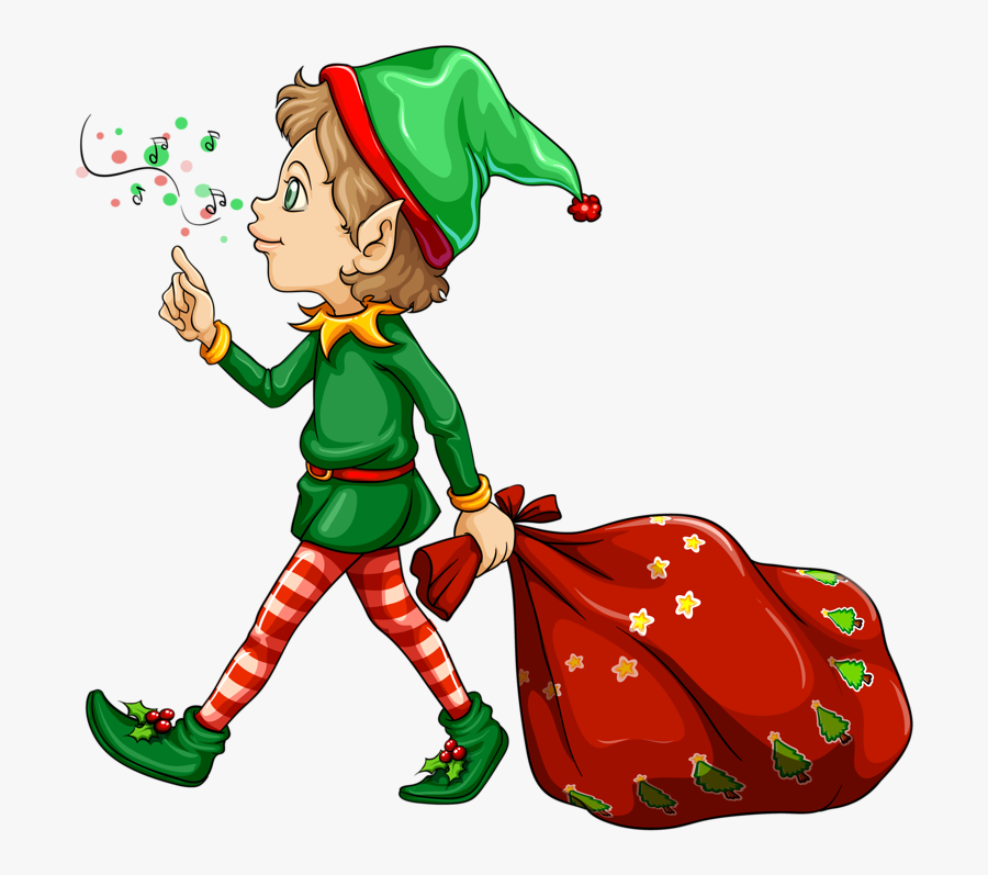 Elf Clipart Png - Merry Christmas With Elf , Free Transparent Clipart ...