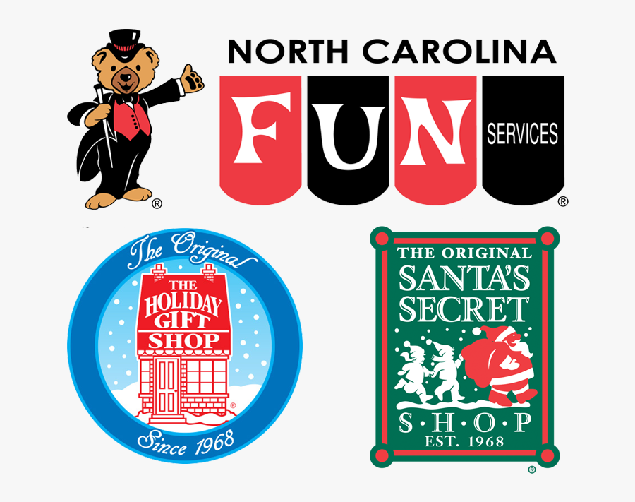 Fun Services Logo W/holiday Shop Badges - Holiday Gift Shop, Transparent Clipart