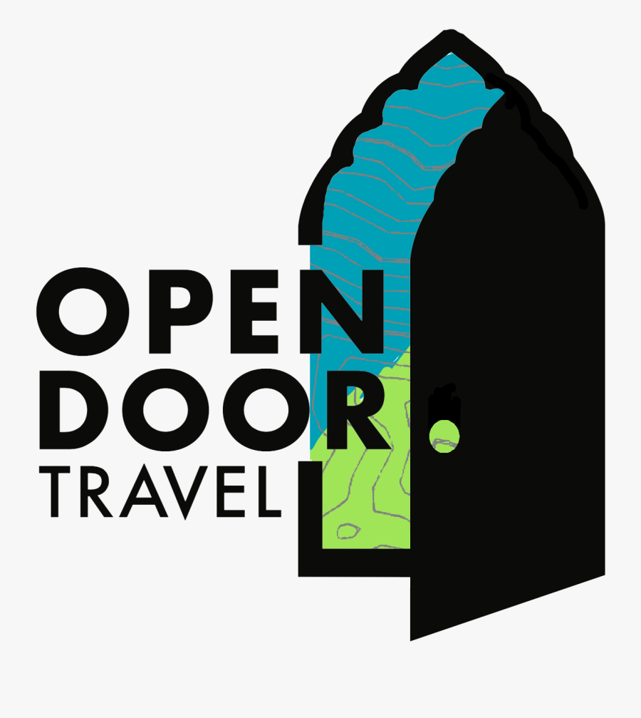 Open Door Travel - Graphic Design, Transparent Clipart