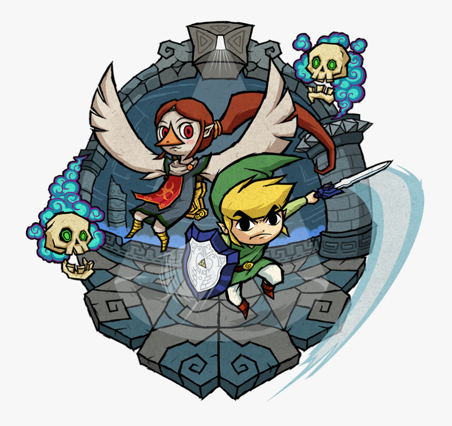 Zelda Wind Waker Wiiu Earth Temple - Zelda Wind Waker Art, Transparent Clipart