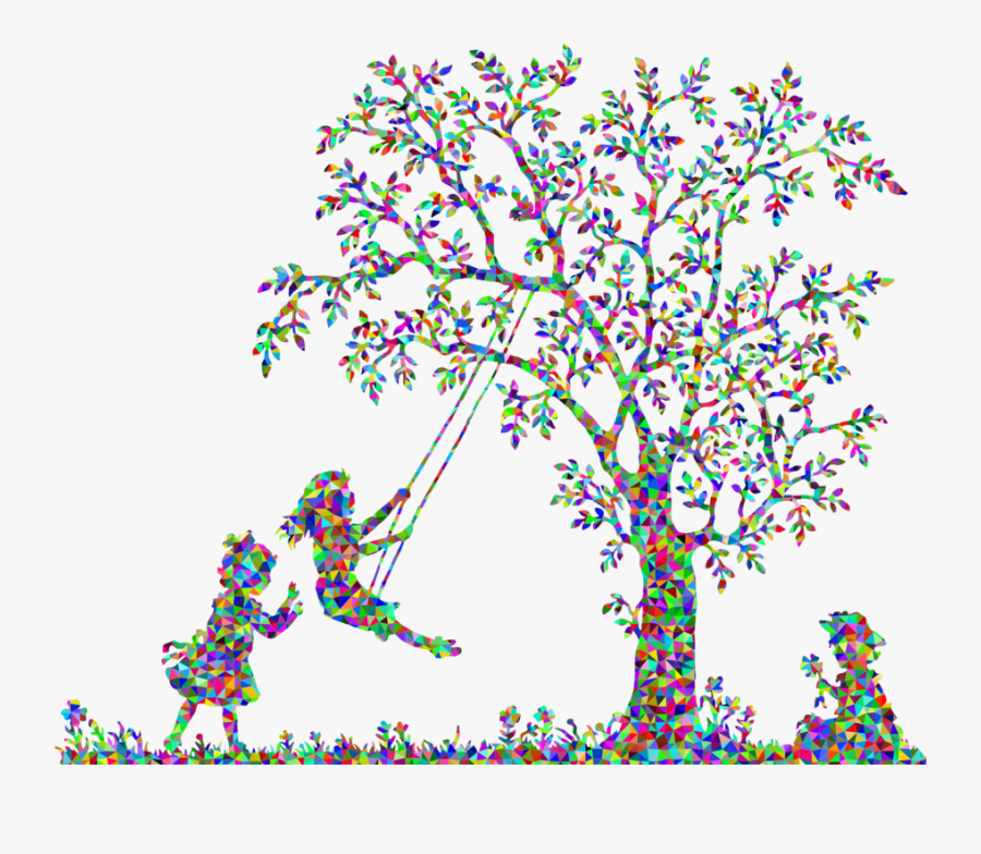 Transparent Kids Background Images Png - Vintage Silhouette Art, Transparent Clipart