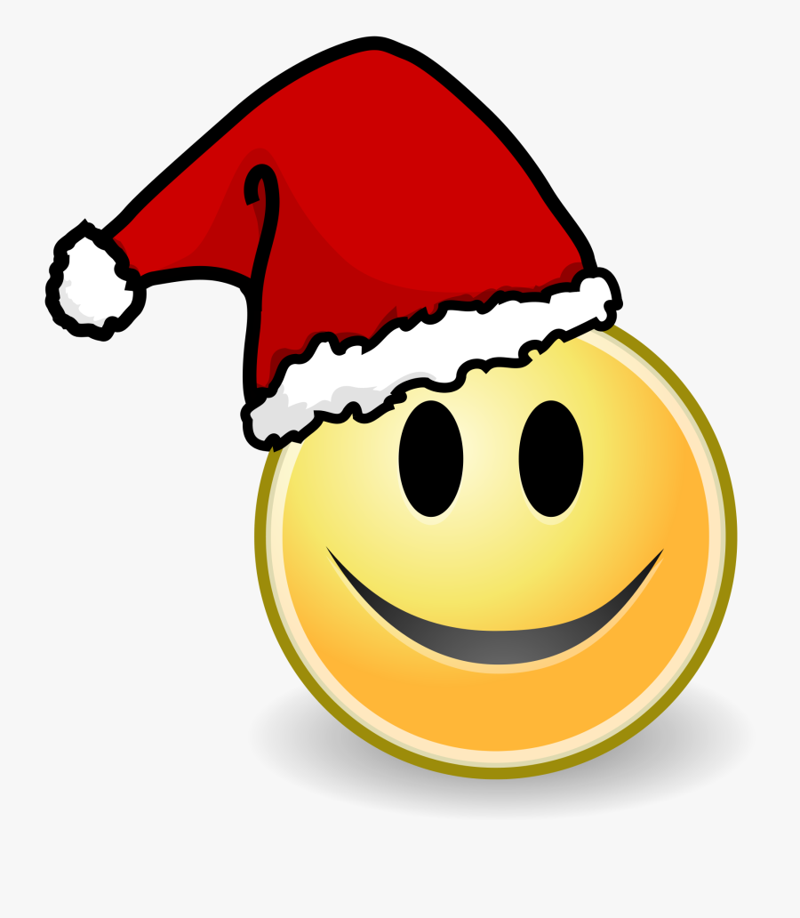 Face Smile Christmas - Smile Christmas, Transparent Clipart