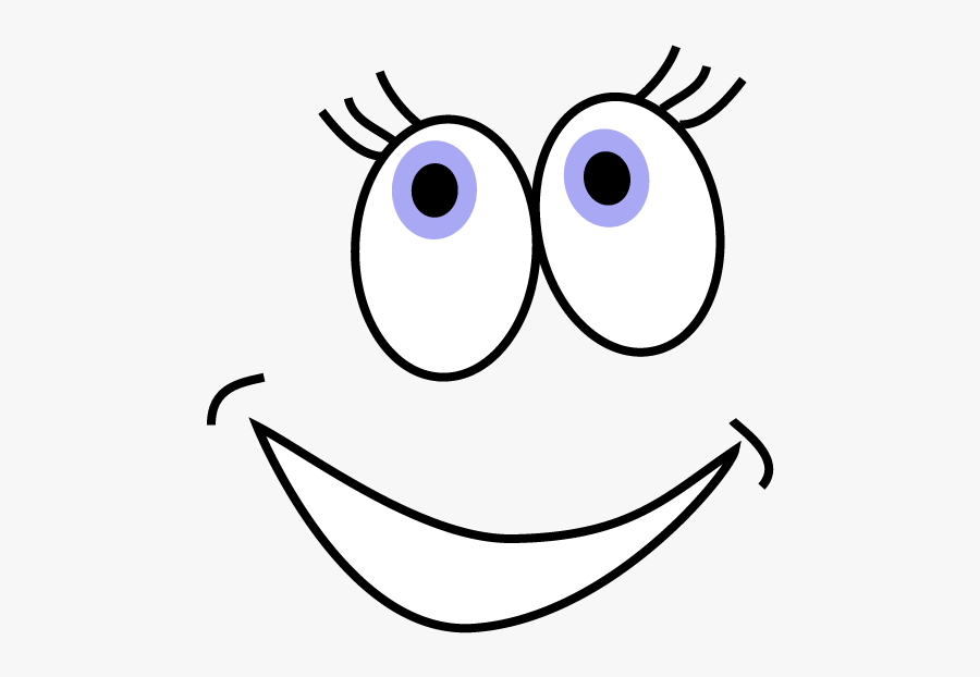 Smiling Face - Smiley, Transparent Clipart