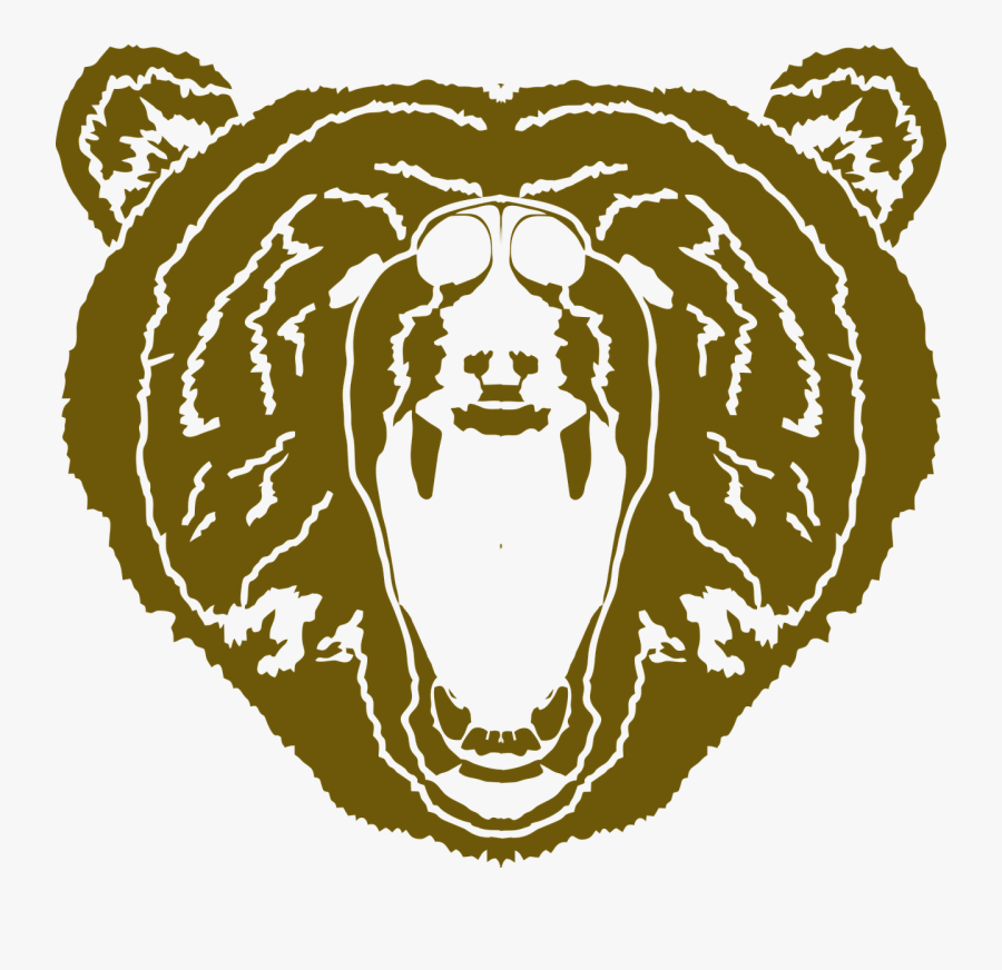 Transparent Grizzly Bear Mascot Clipart - Urso Mascote Png, Transparent Clipart