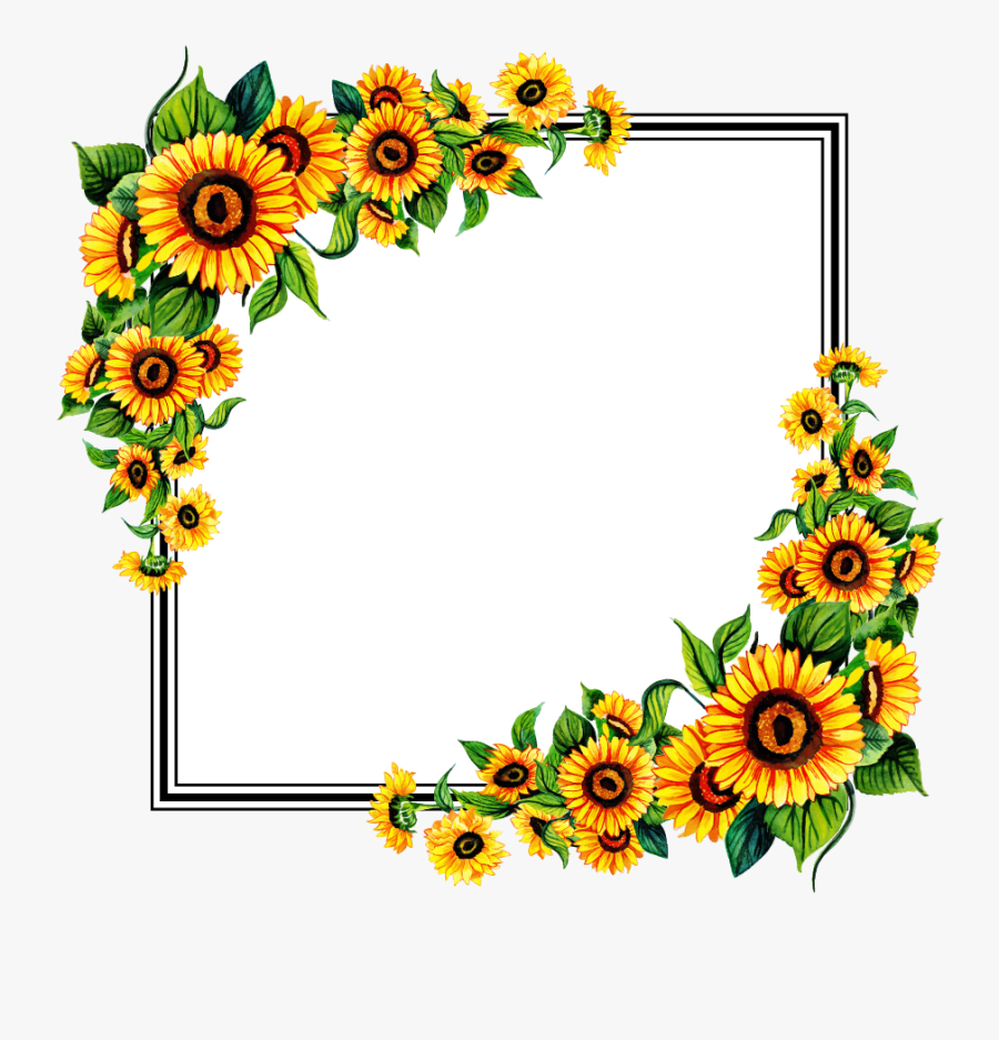 Free Png Floral Frame - Floral Frames Png, Transparent Clipart