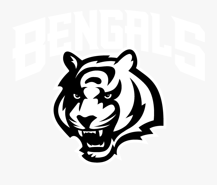 Head,logo,black And Art,roar,big - Transparent Cincinnati Bengals Logo, Transparent Clipart