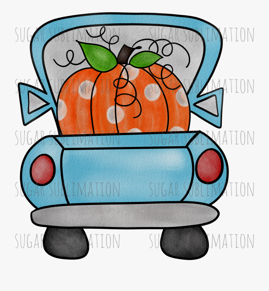 Pumpkin With Polka Dots Clip Art, Transparent Clipart