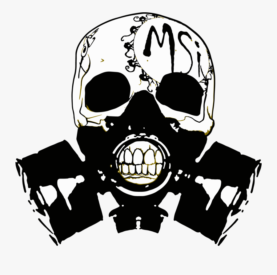 Gas Mask Skull Transparent, Transparent Clipart