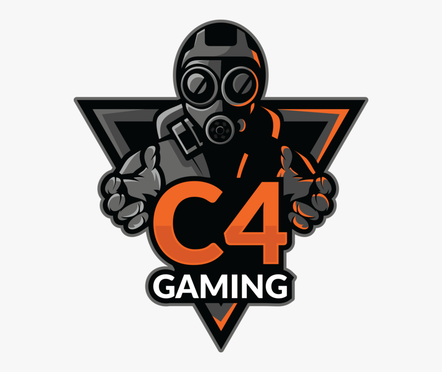 C4 Gaming Logo, Transparent Clipart