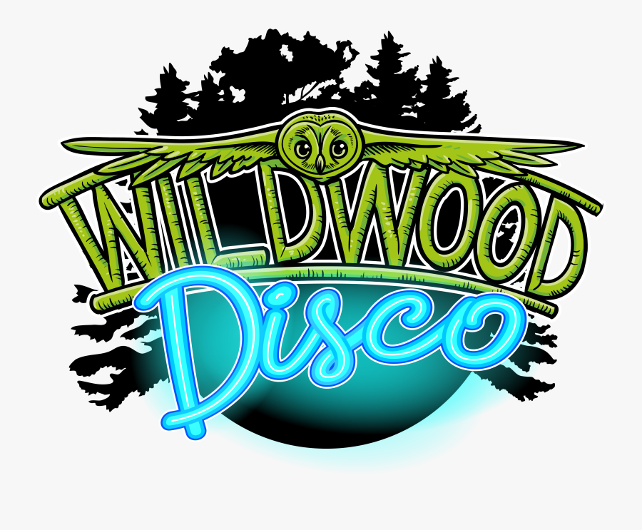 Wild Wood Disco Logo, Transparent Clipart